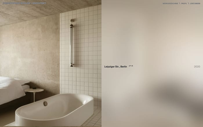 Christopher Sitzler website preview