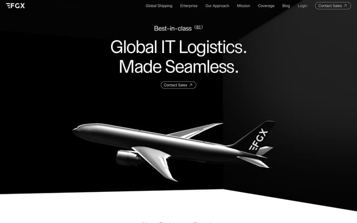 FGX website preview