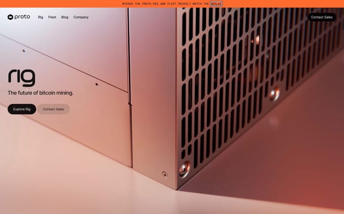Proto website preview