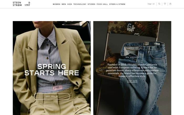 Steen and Strom website preview