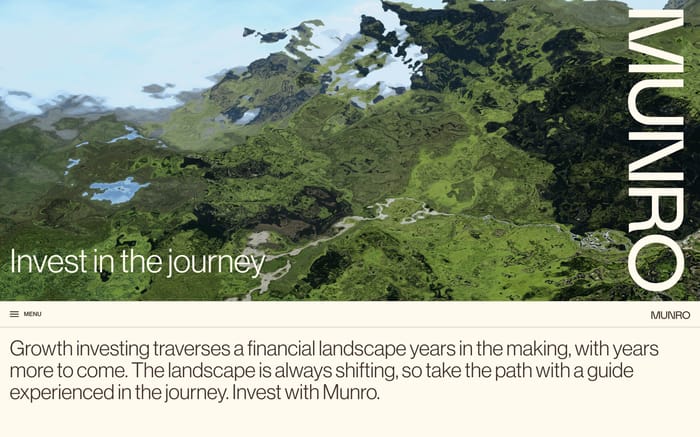 Munro Partners website preview