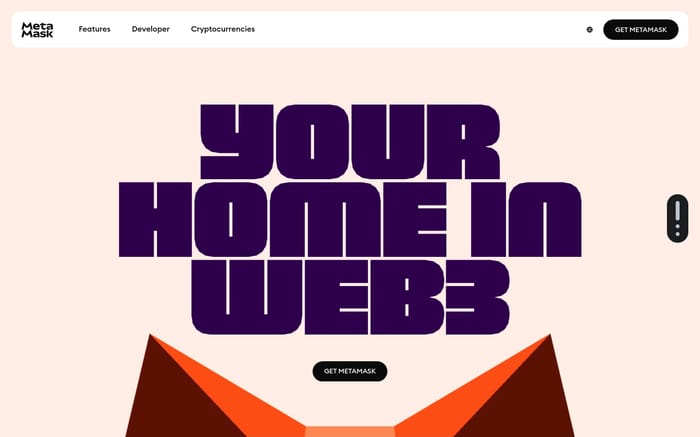 MetaMask website preview