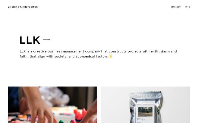 Lifelongkindergarten website preview