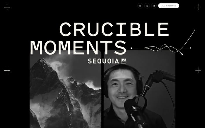 Crucible Moments website preview