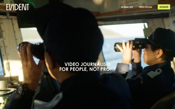 Evident Media website preview