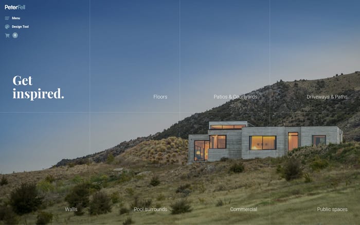 Peter Fell website preview