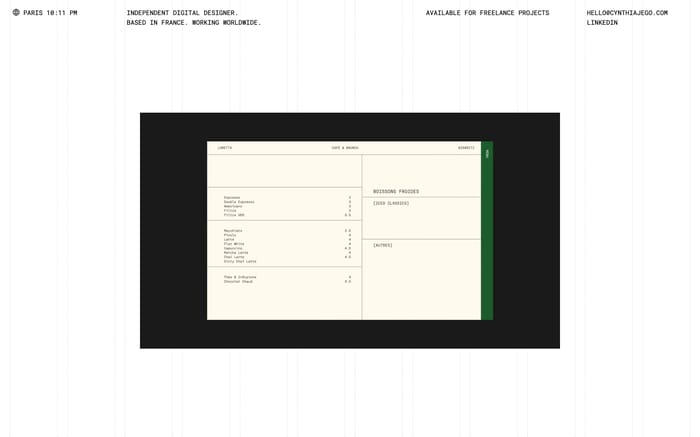 Cynthia Jego website preview