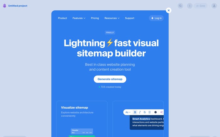 Octopus website preview