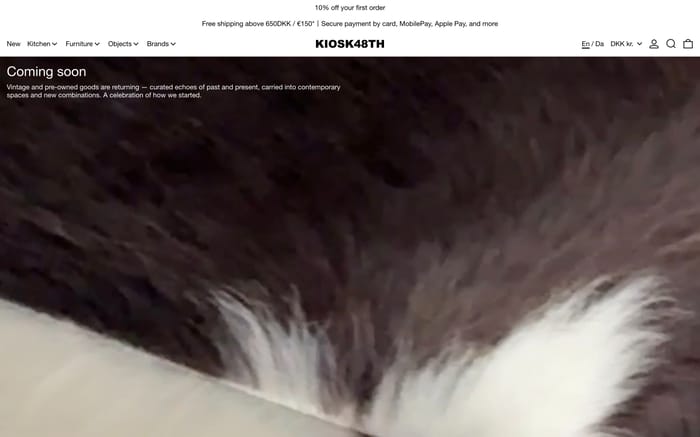 Kiosk48th website preview