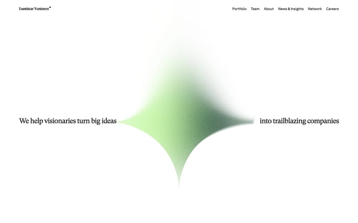 Luminar Ventures website preview
