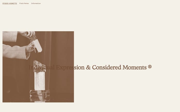 Studio Vignette website preview