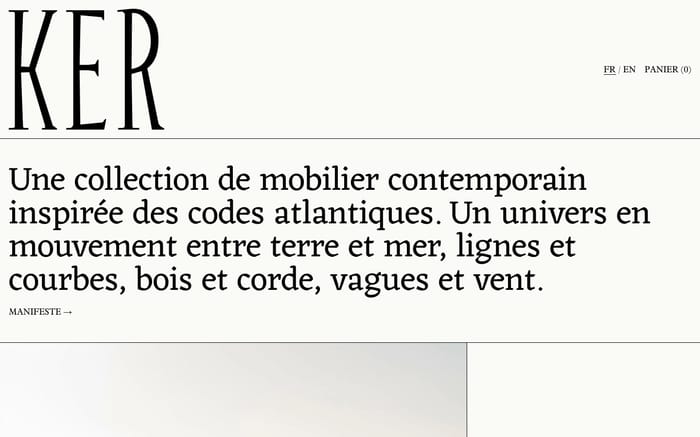 KER website preview
