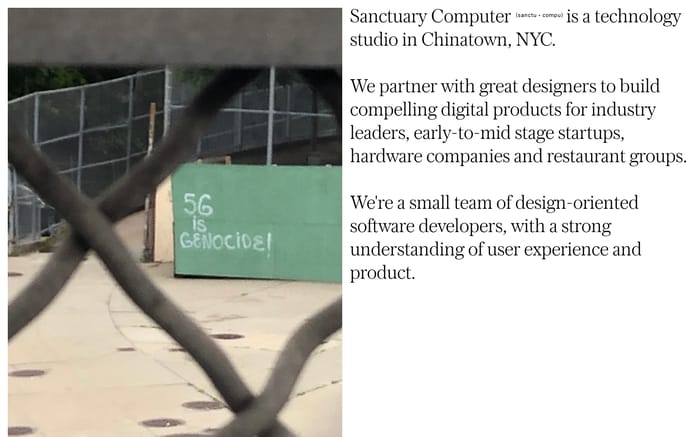 Sanctuary Computer website preview