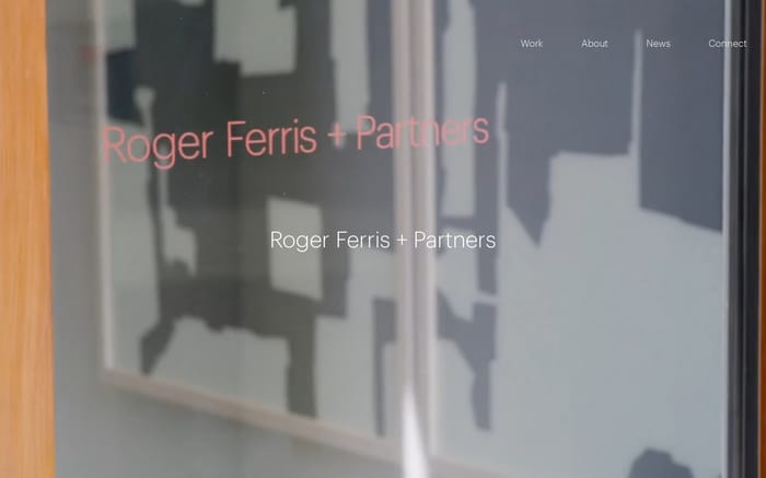 Roger Ferris + Partners | Connecticut Architecture Firm website preview