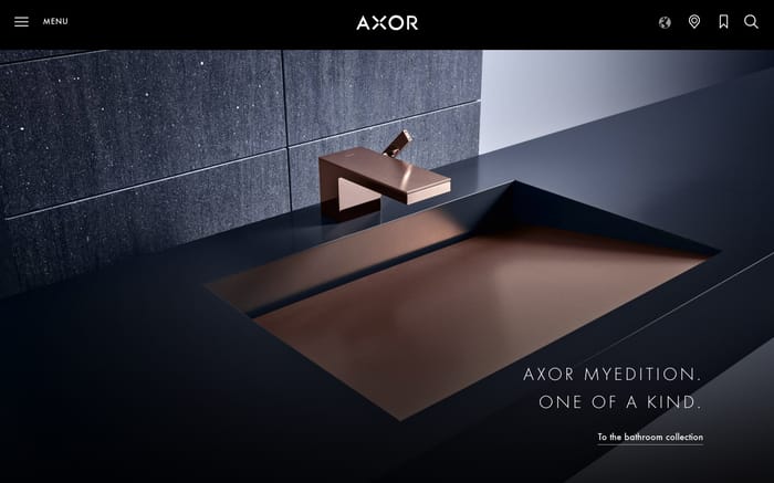 Axor website preview