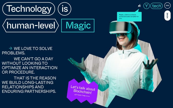 Ytech website preview