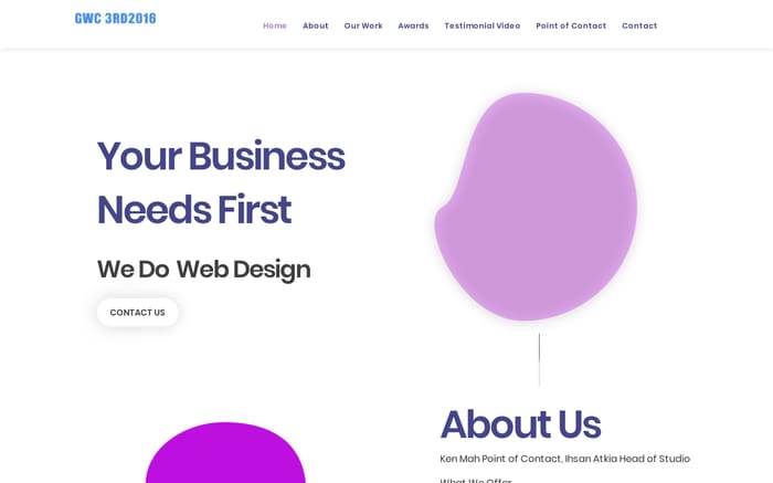  GWC website preview