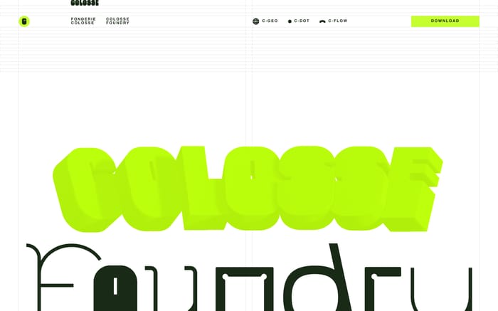 Colosse website preview
