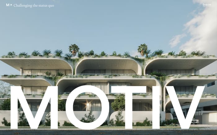 Motiv website preview