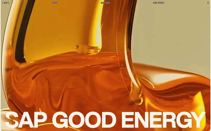 Sap Good Energy website preview