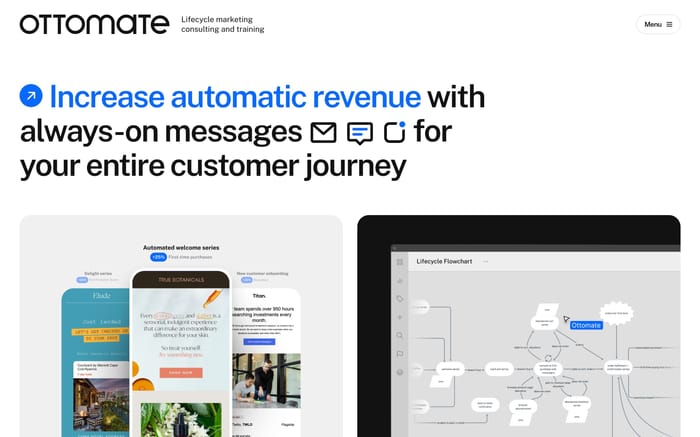 Ottomate website preview