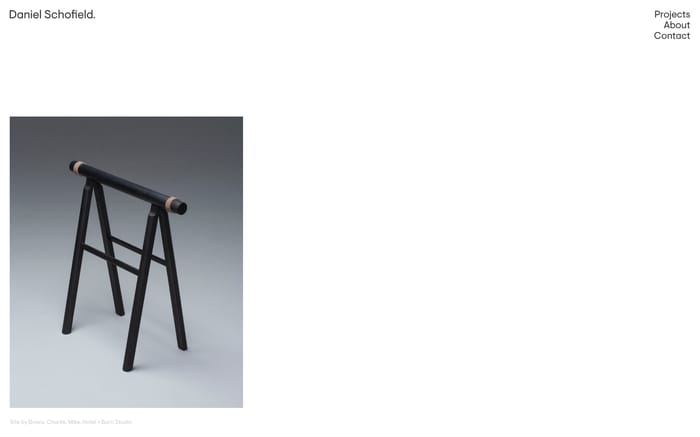 Daniel Schofield website preview