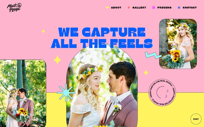 Mack & Pouya Photography website preview