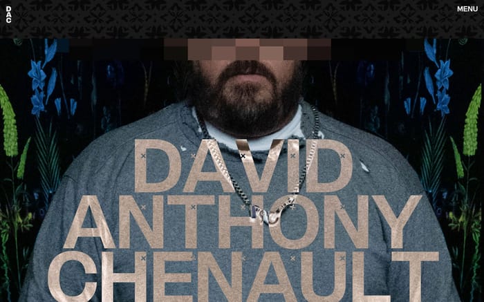 David Anthony Chenault website preview