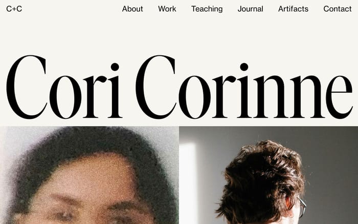 Corinne Cori website preview