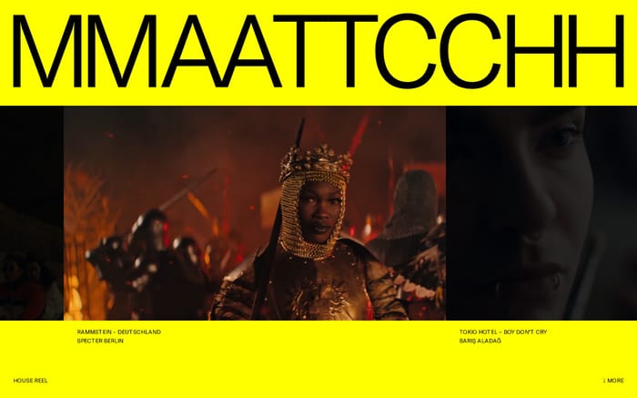 MMAATTCCHH website preview