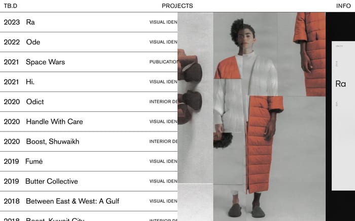 TB.D website preview