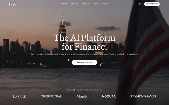 Rogo website preview