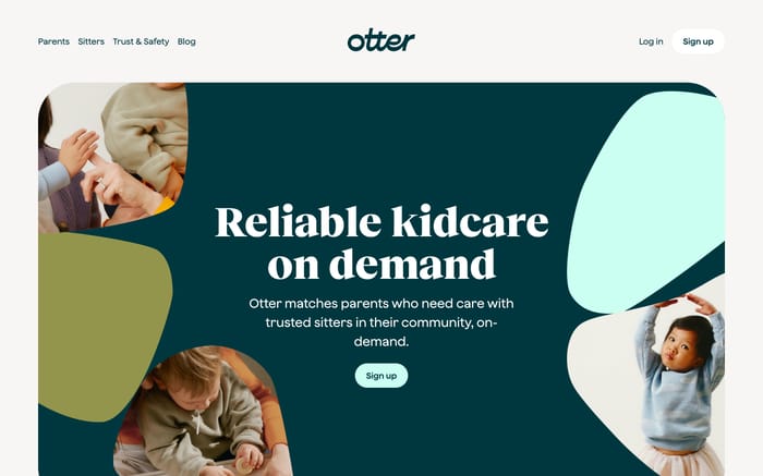Otter website preview