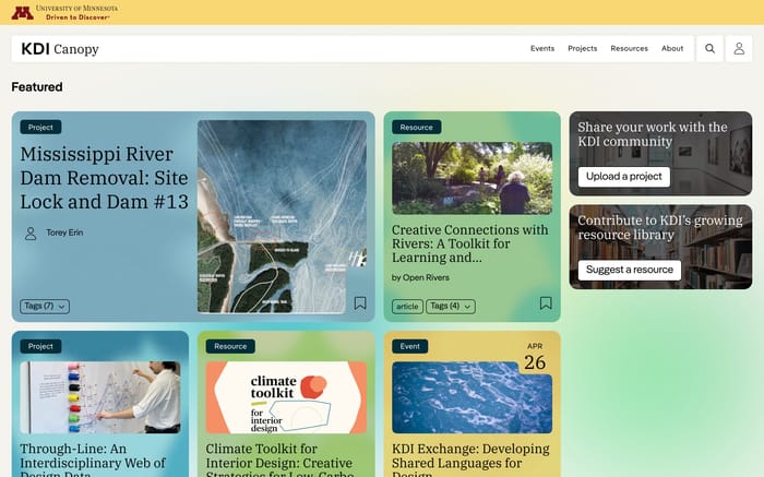 Kusske Design Initiative website preview