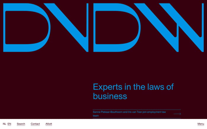 DVDW website preview