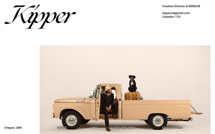 Matt Kipper website preview
