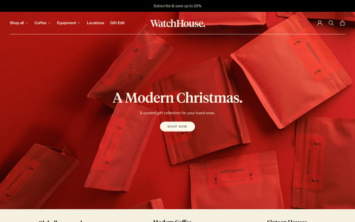 WatchHouse website preview