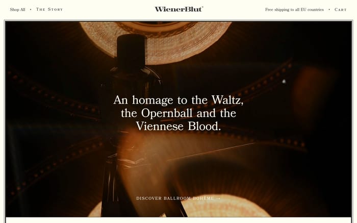 Wienerblut website preview