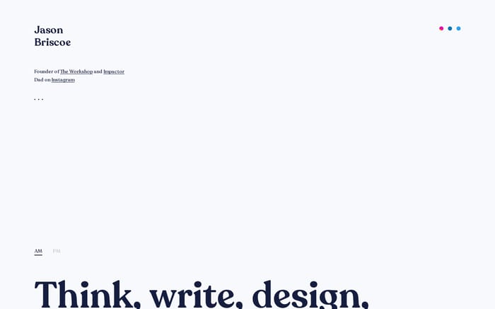 Jason Briscoe website preview