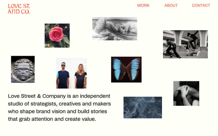 Love Street & Co website preview