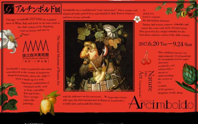 Arcimboldo2017 website preview