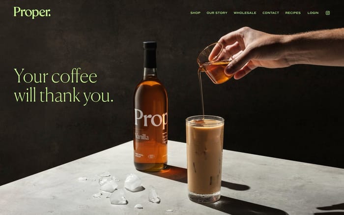 Proper website preview