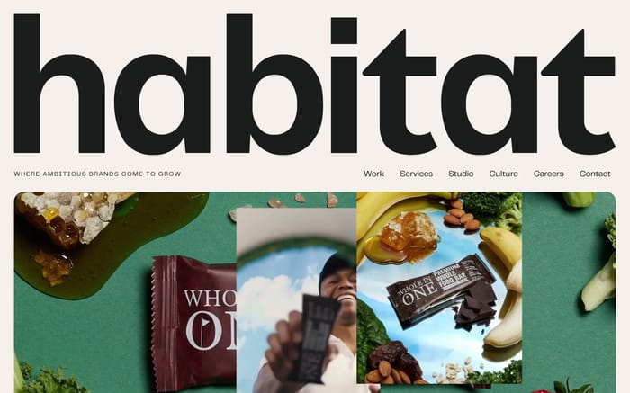 Agency Habitat website preview