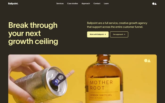 Ballpoint website preview