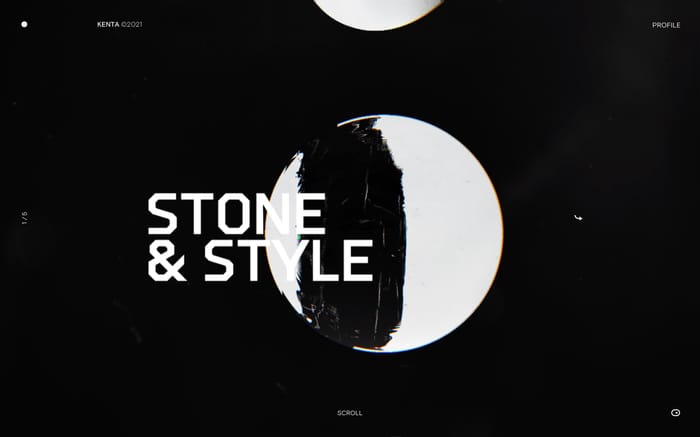 Kenta Toshikura website preview