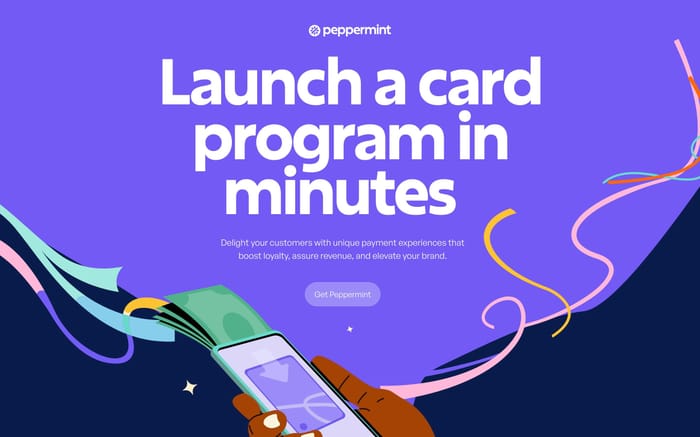 Peppermint website preview