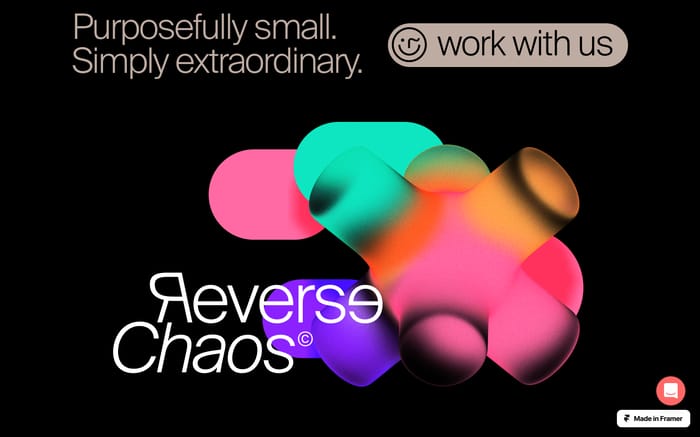 Reverse Chaos website preview