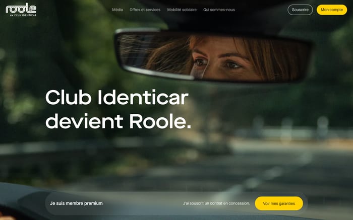 Roole website preview