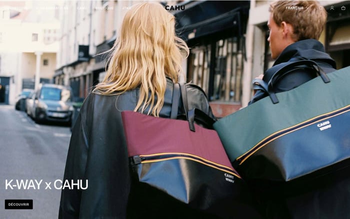 Cahu website preview