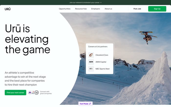 Urū website preview